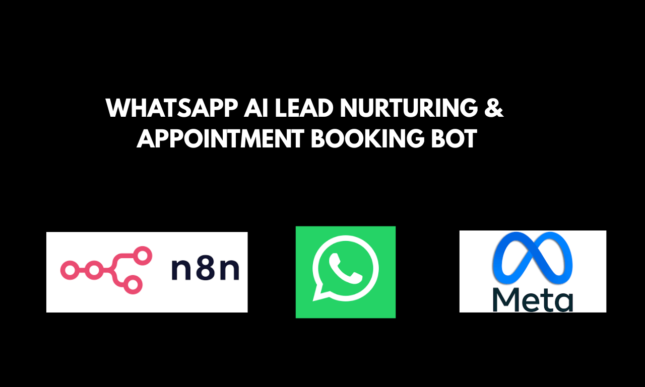 WhatsApp AI Lead Nurturing & Appointment Booking Bot