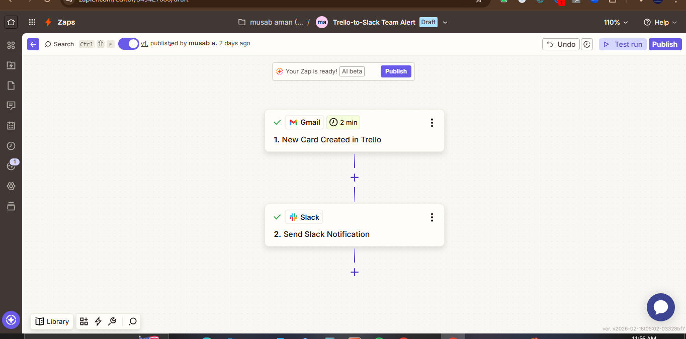 Trello-to-Slack Team Alert – Instant Project Notifications