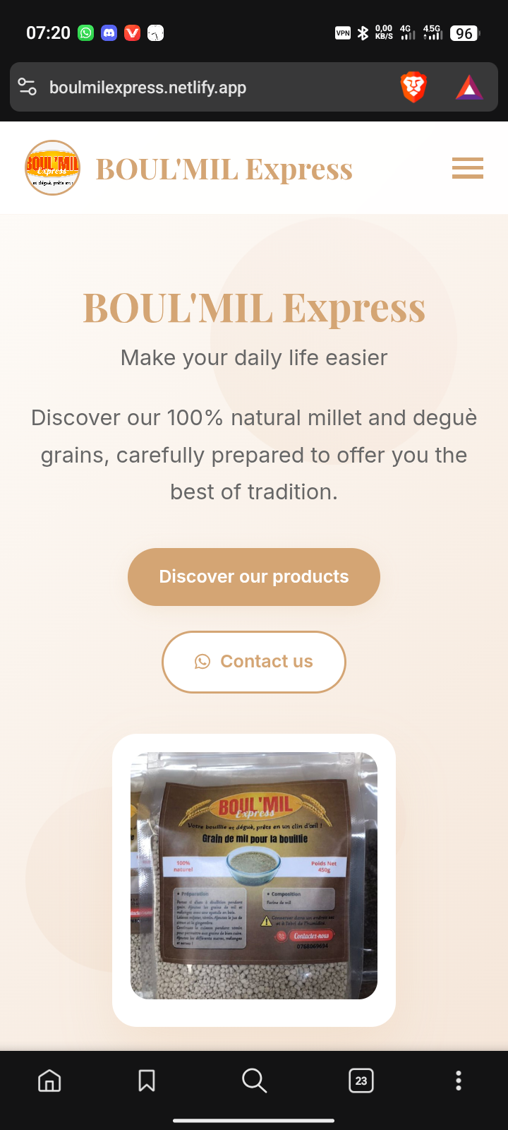Simple E Commerce web site
