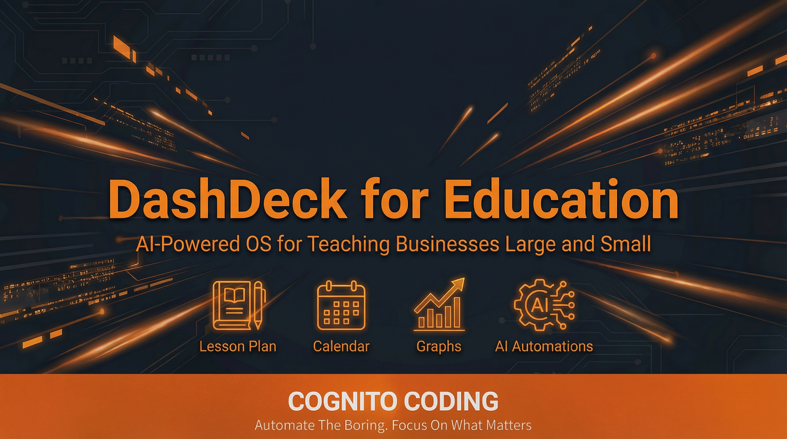 DashDeck Education- The OS for Teaching Businesses