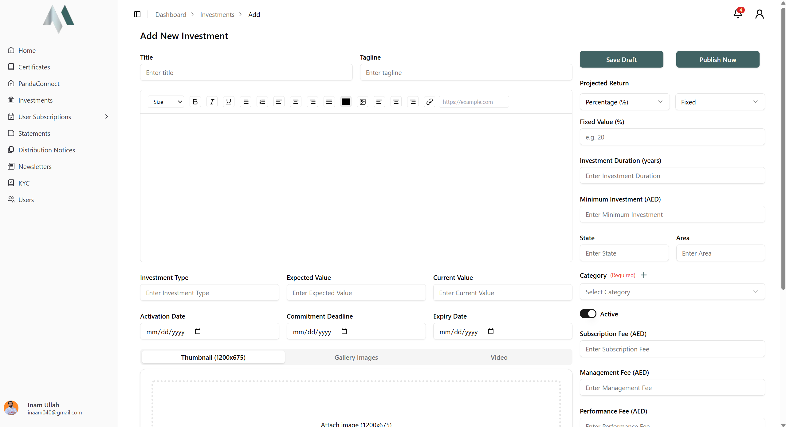 Capital M Investment Platform