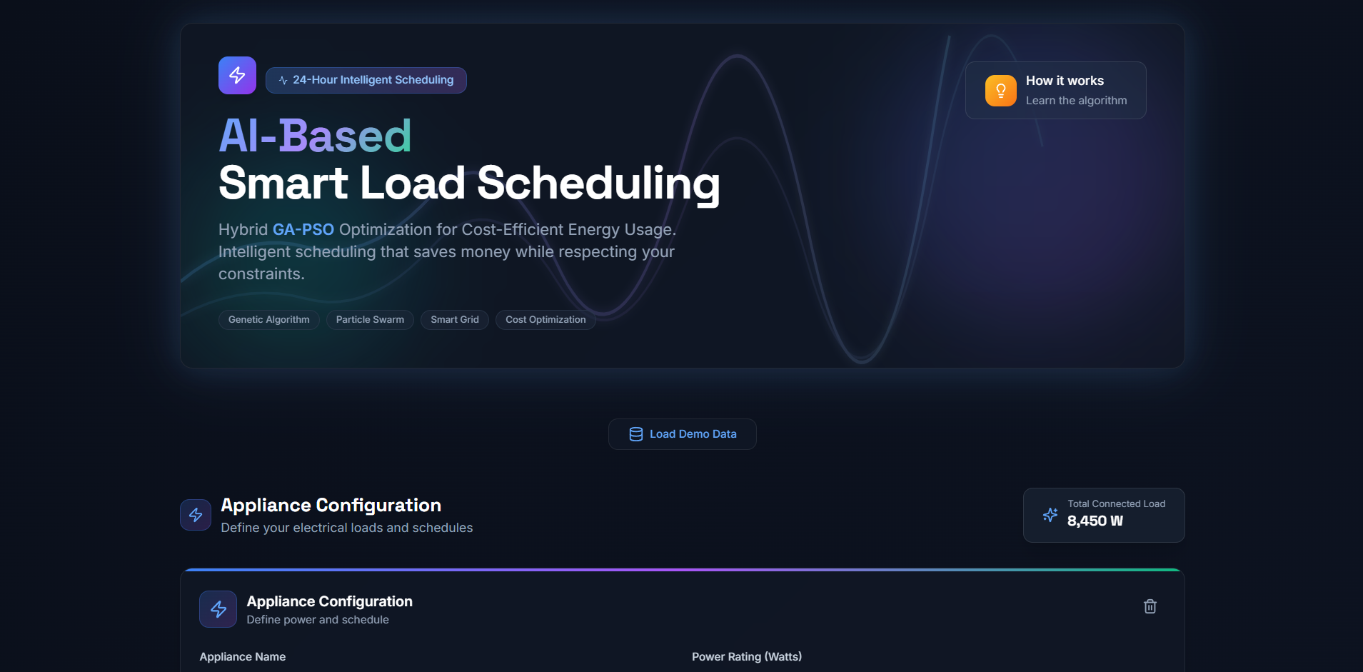 AI Based Smart Home Energy Management System