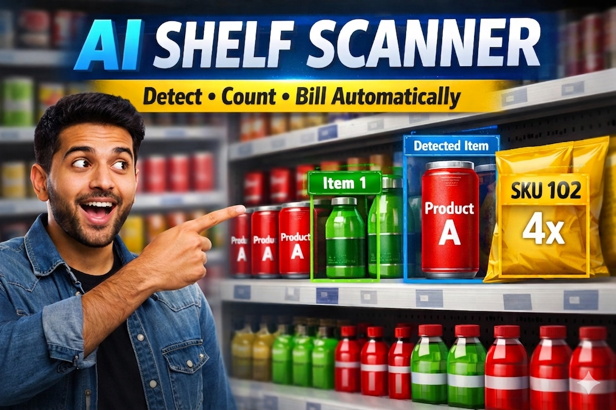 Smart Shelf Monitoring System Powered by Vision AI