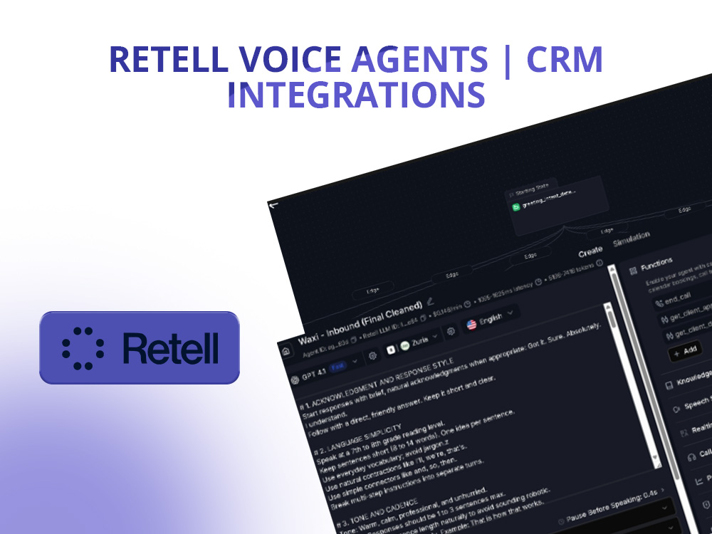 Retell Voice Agents | CRM Integrations