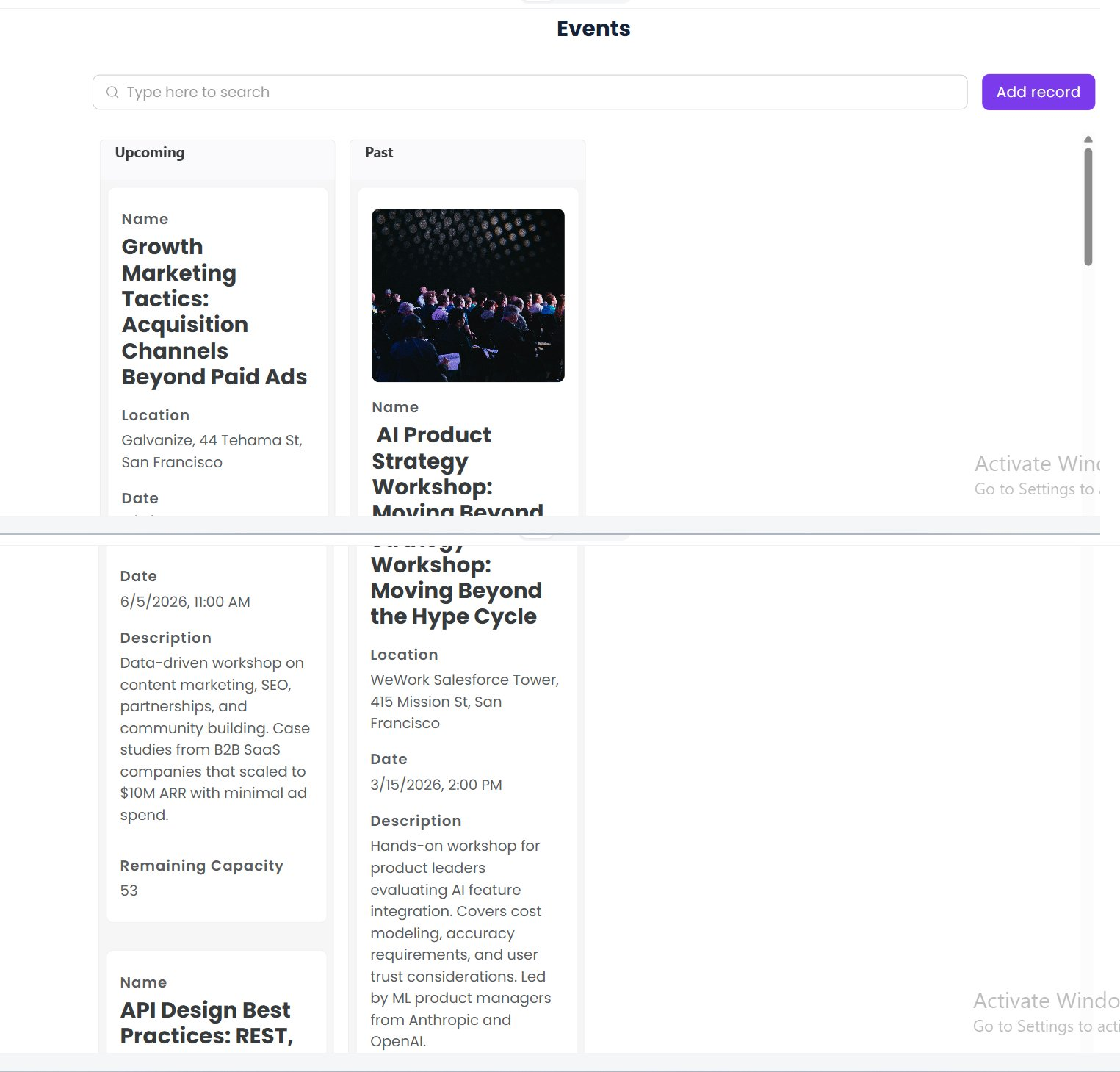EventHub — Event Management Portal