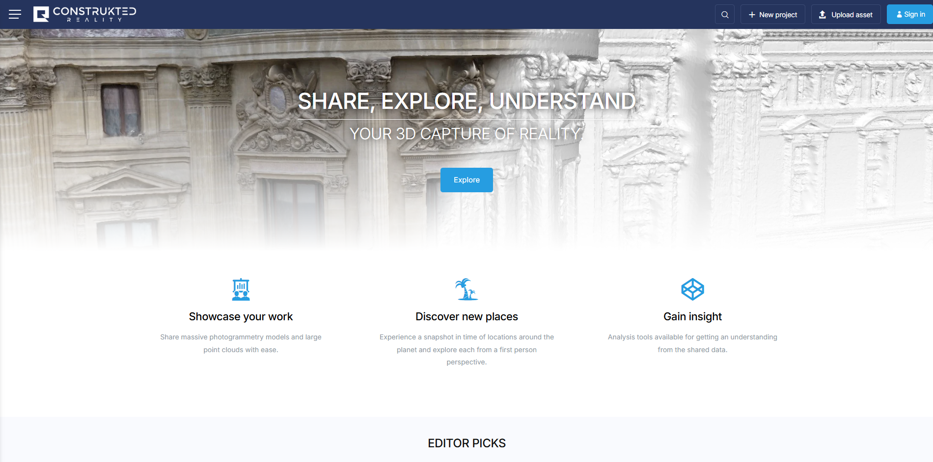 SHARE, EXPLORE, UNDERSTAND