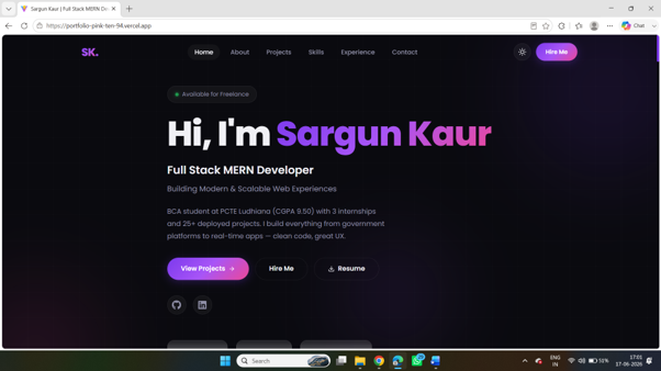 MY PORTFOLIO