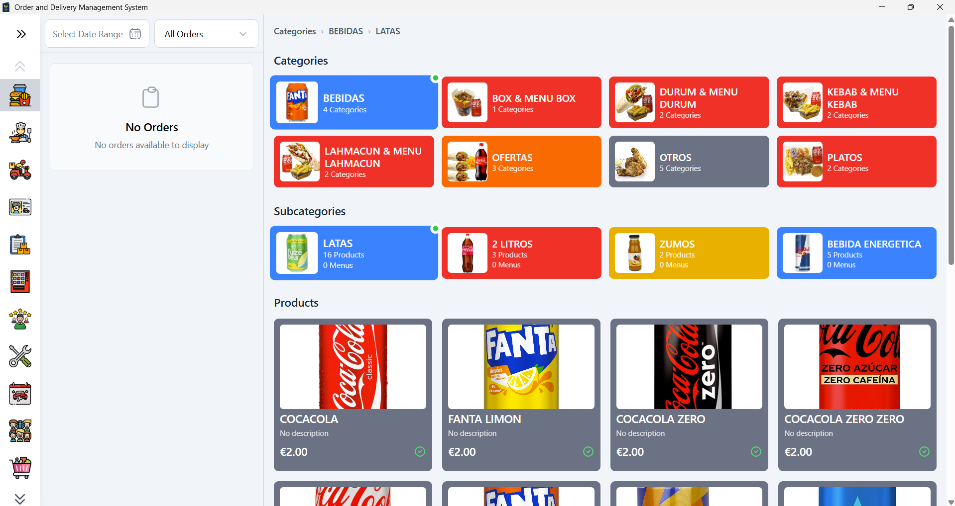 Cross-Platform Restaurant POS App