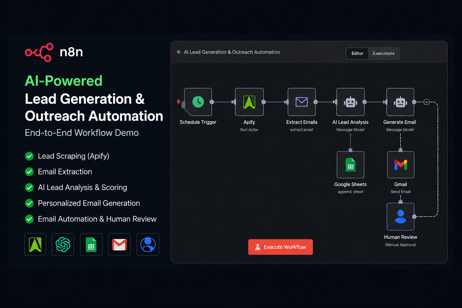 AI-Powered Lead Intelligence & Outreach Engine