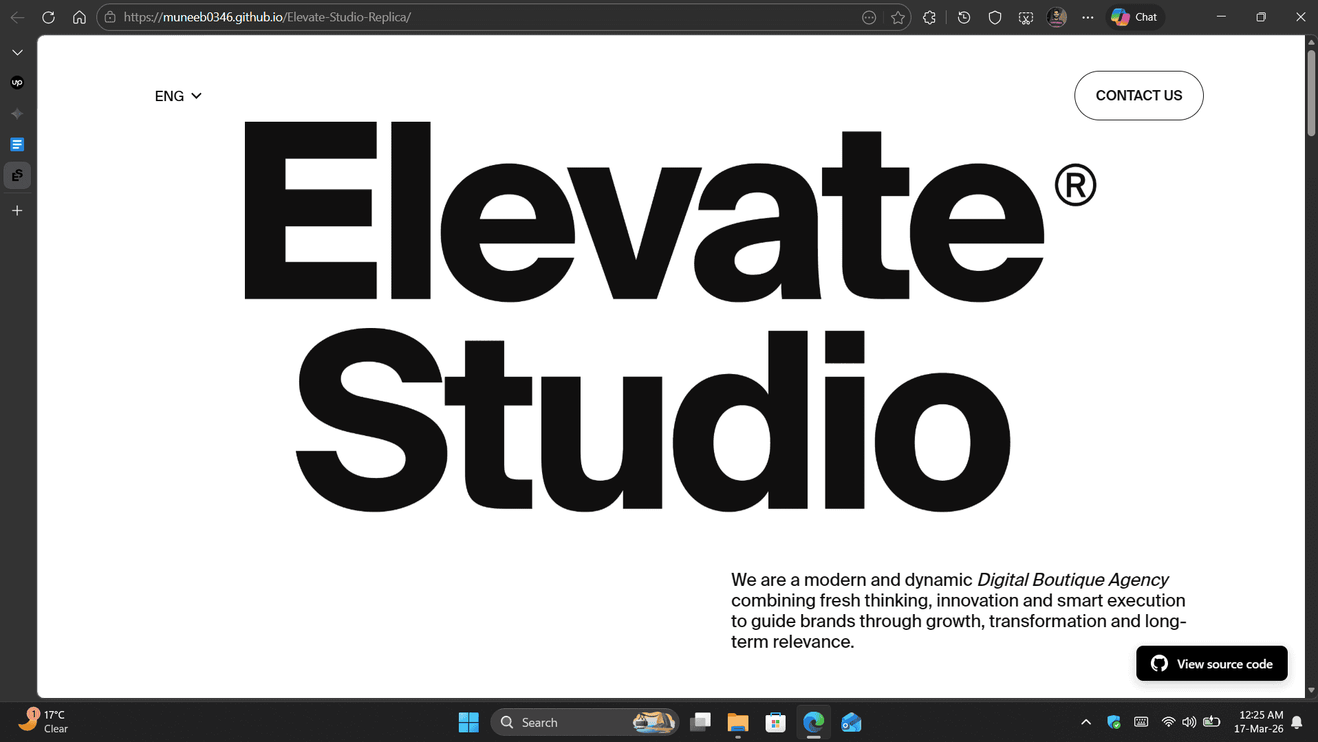 Elevate Studio (Performance Replica)