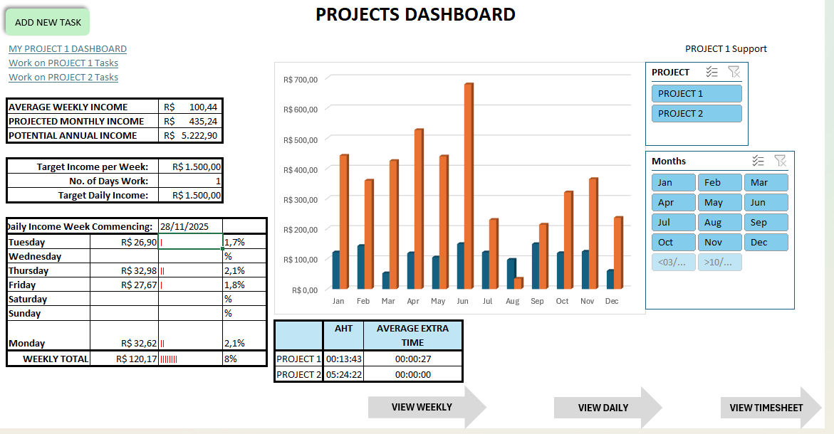 Freelancer Earnings Tracker