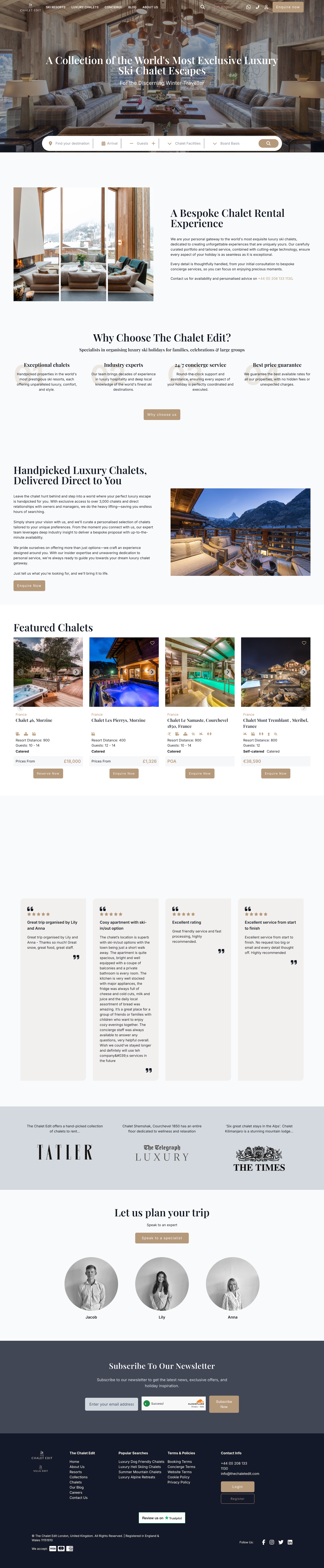 The Chalet Edit
