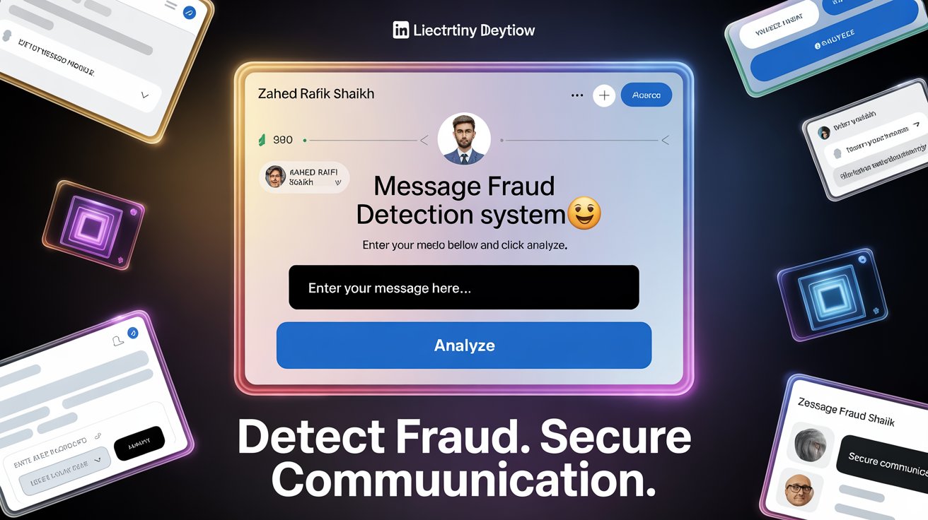 FraudGuard | AI Message Fraud Detection System
