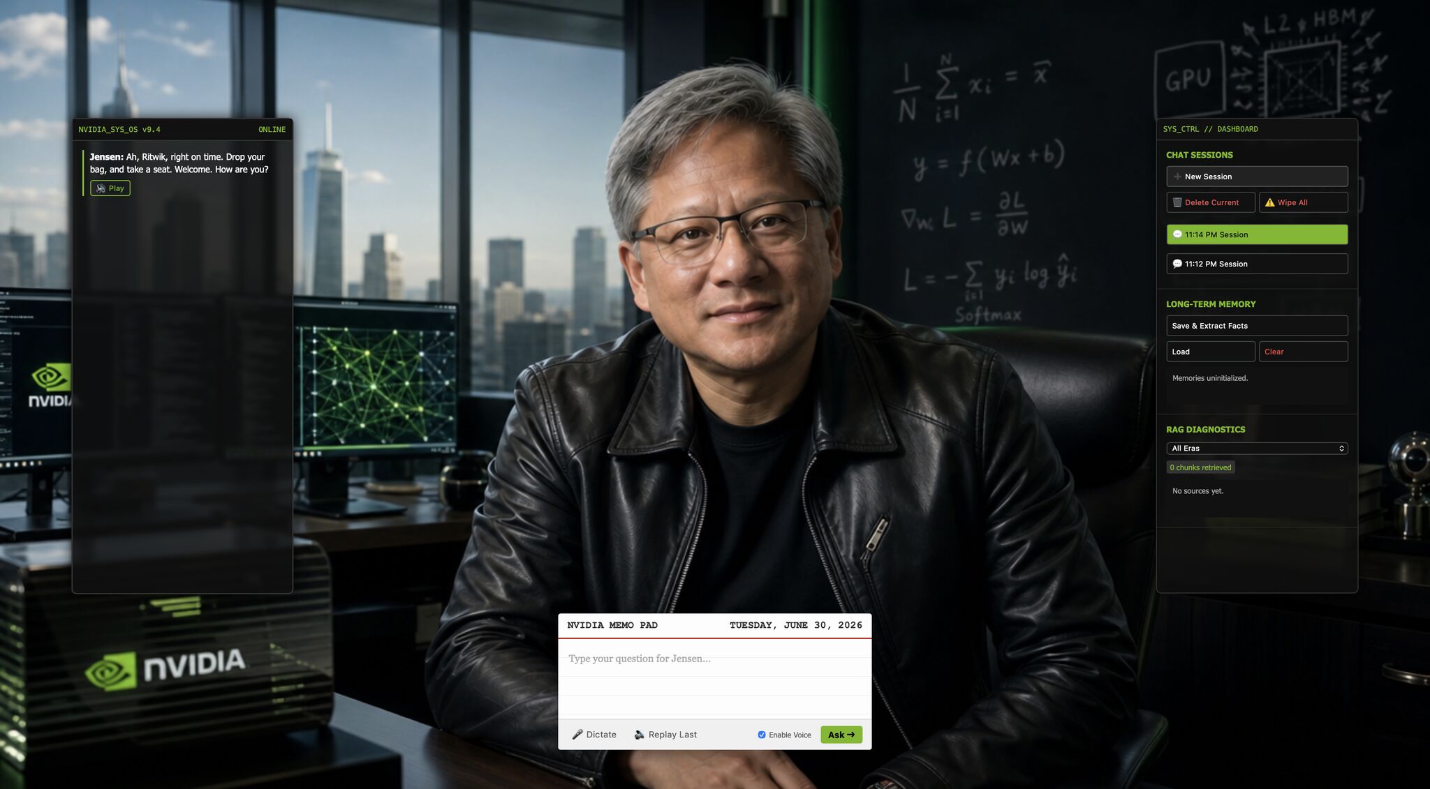 RAG Based Digital Twin