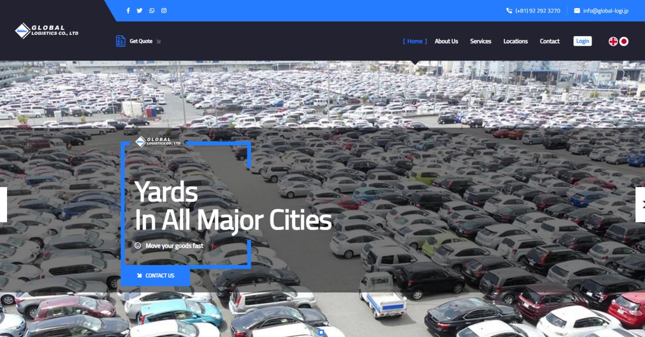Global Logistics Co. — Automotive Logistics Management Platform