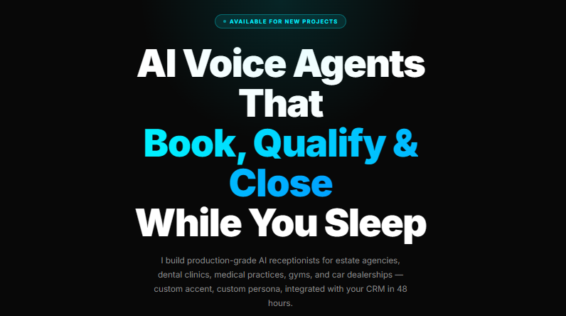 ServPilot — AI Voice Agent & Automated Lead Booking System