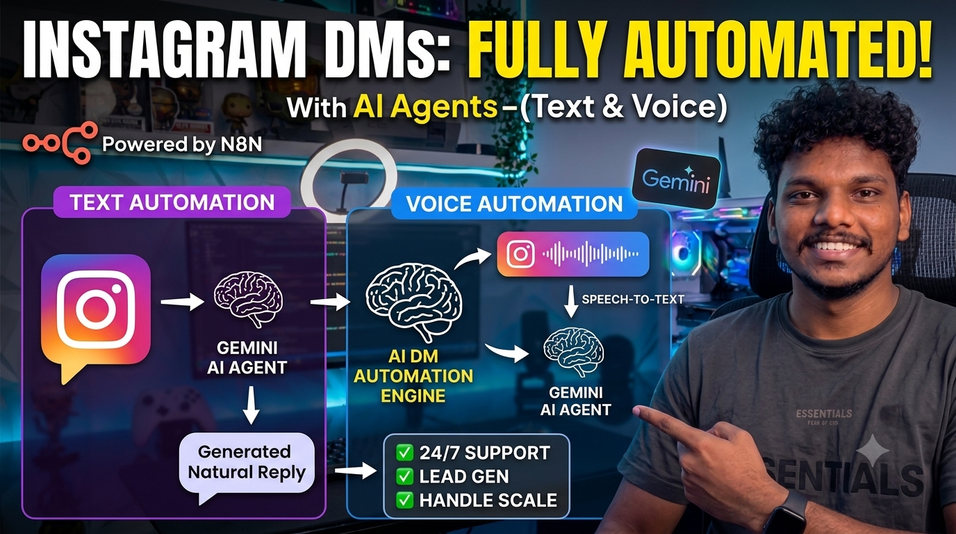 AI-Powered Instagram DM Automation (Text & Voice)