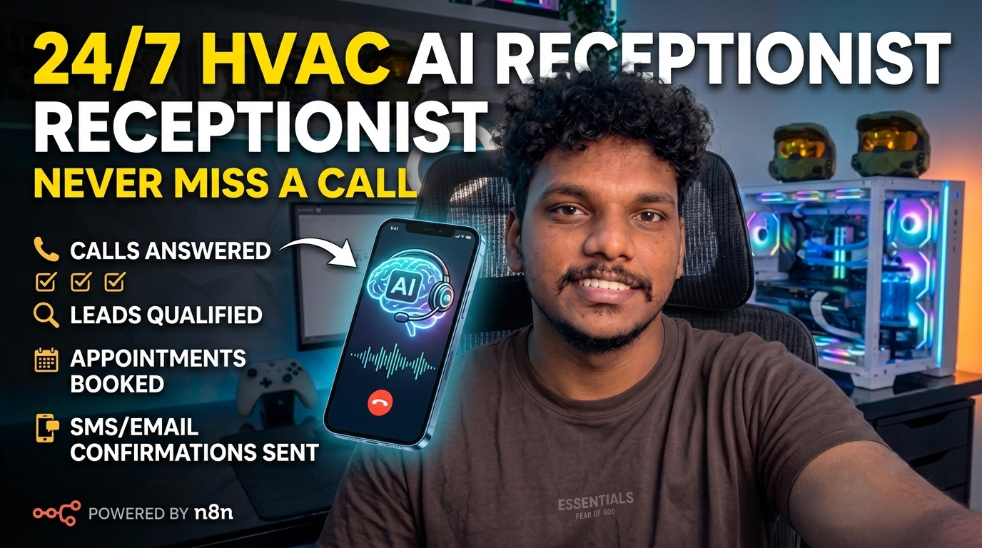 AI Voice Receptionist for HVAC Businesses