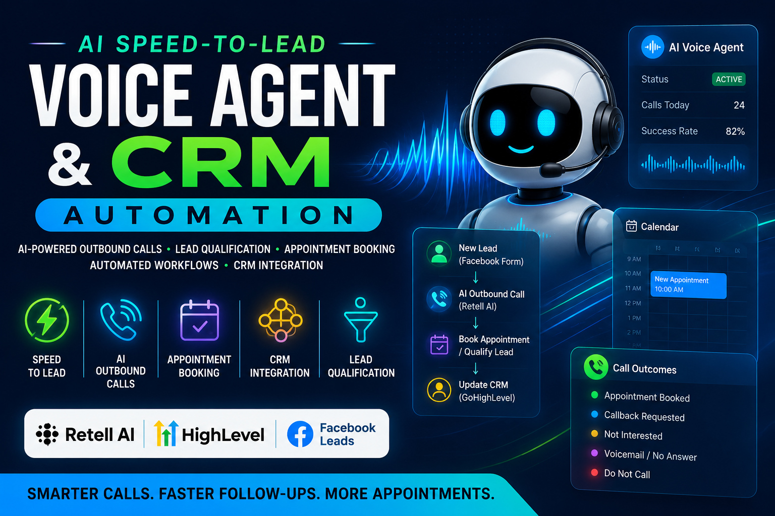 AI Speed-to-Lead Voice Agent & CRM Automation