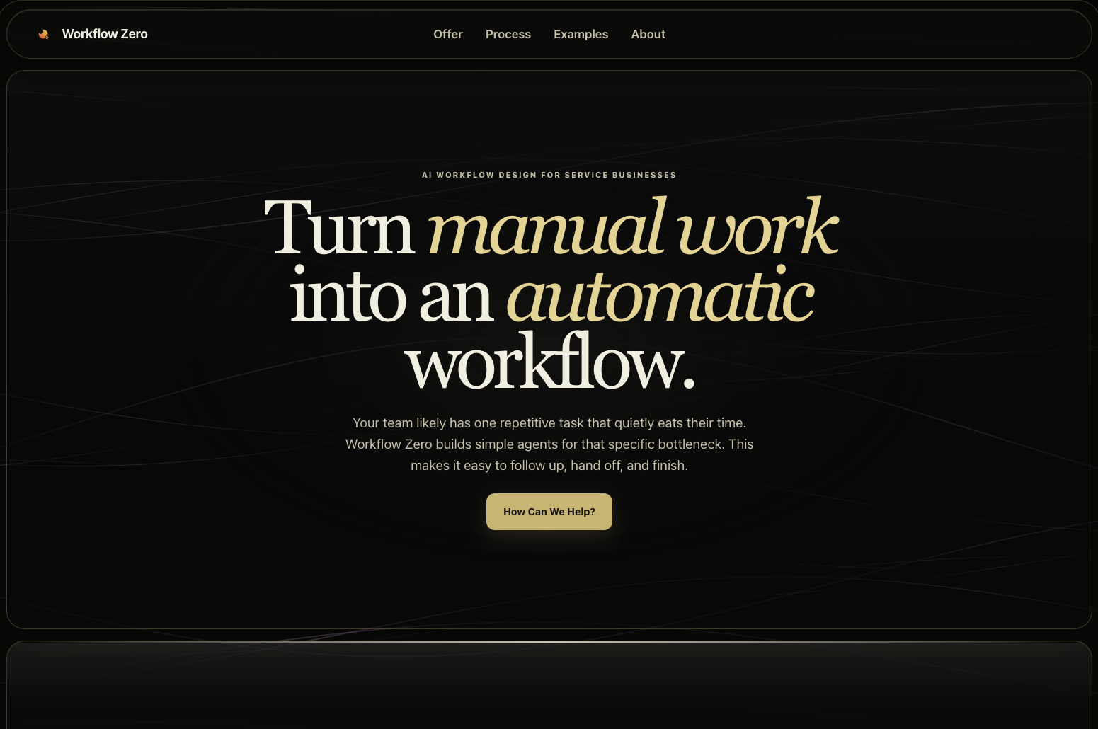 Business-branded Website