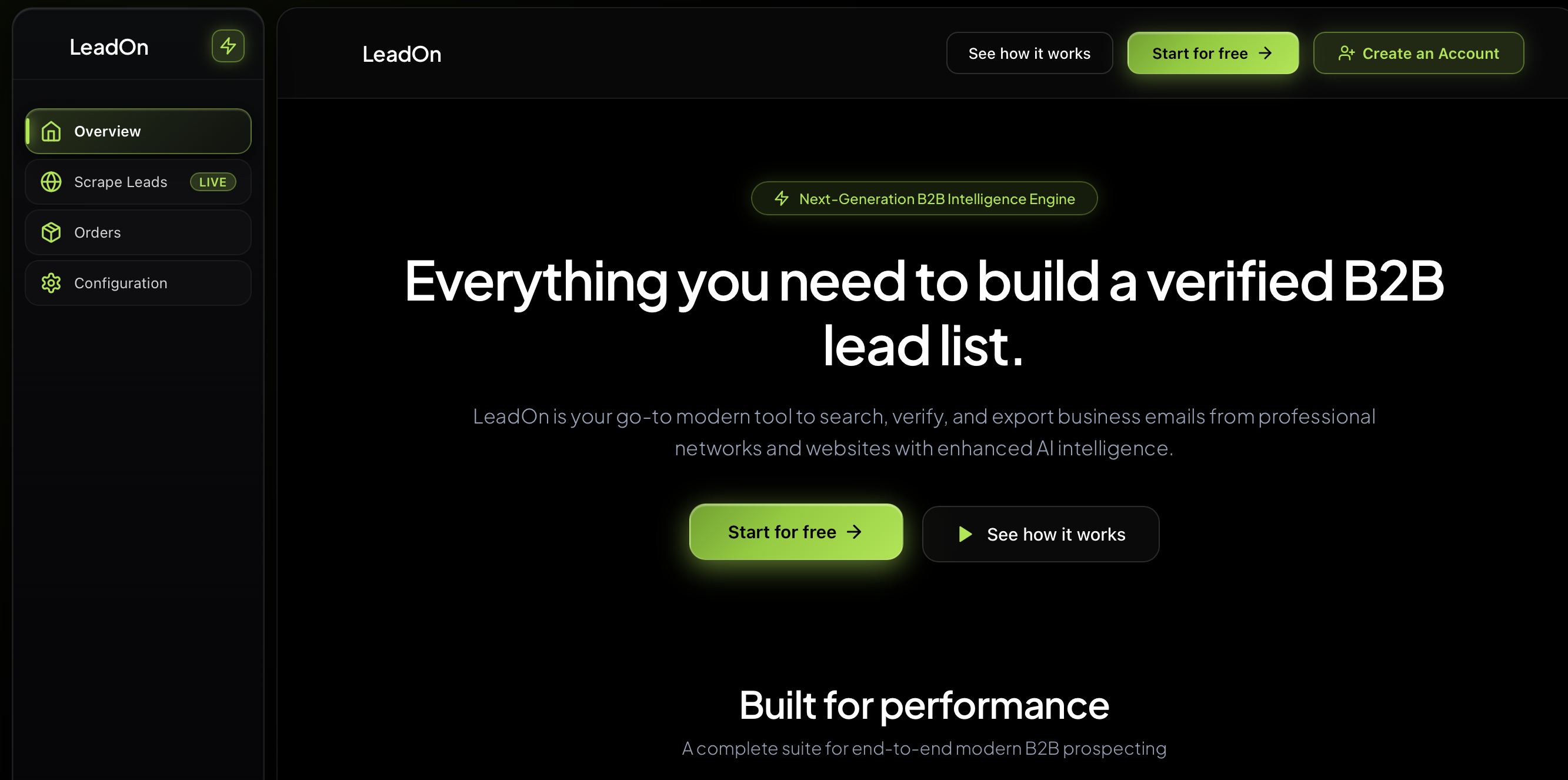 Lead Scraping Application