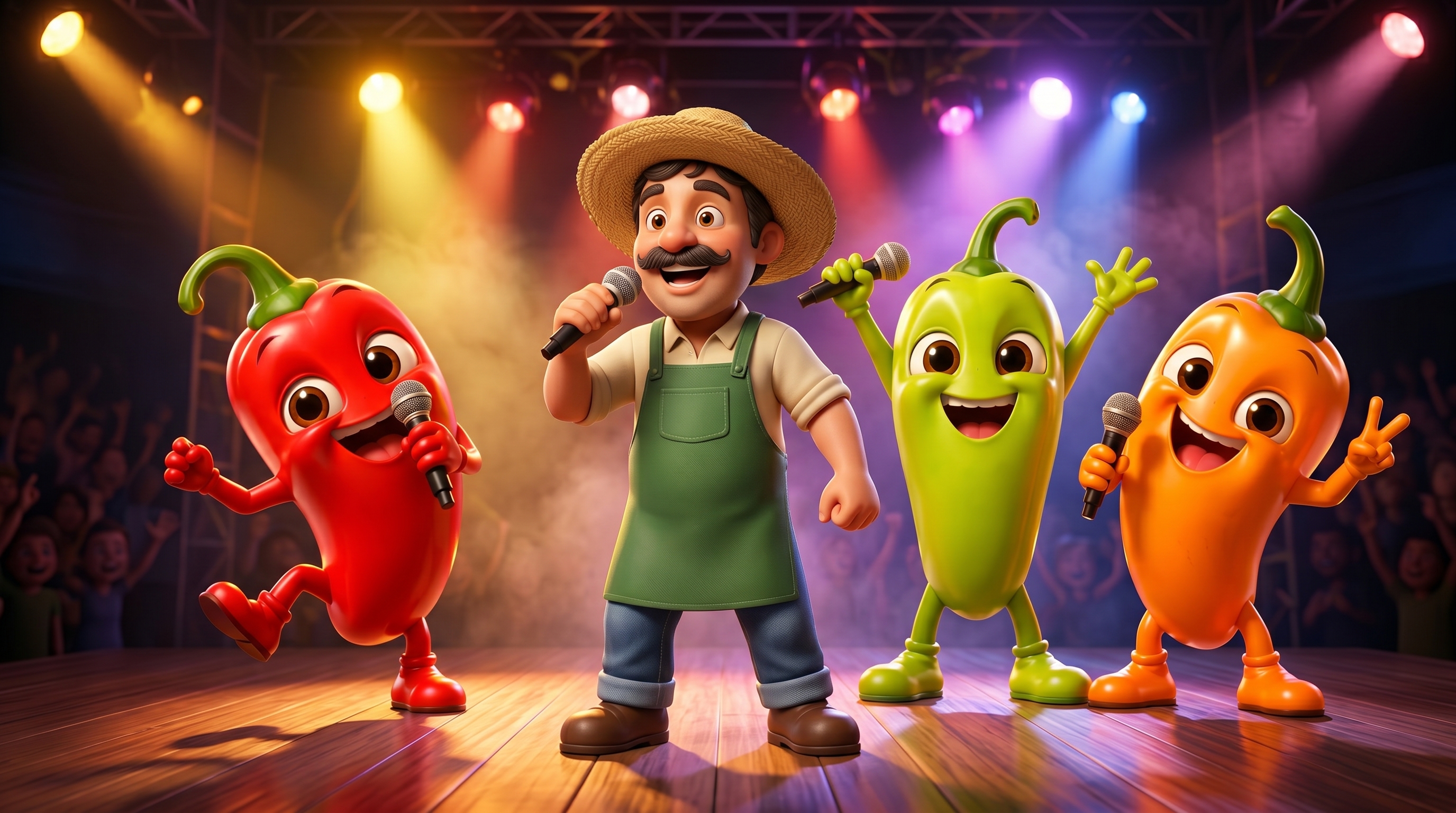 Papa Theodore's Baby Hots – AI-Generated Mascot Animation & Brand Promo Campaign