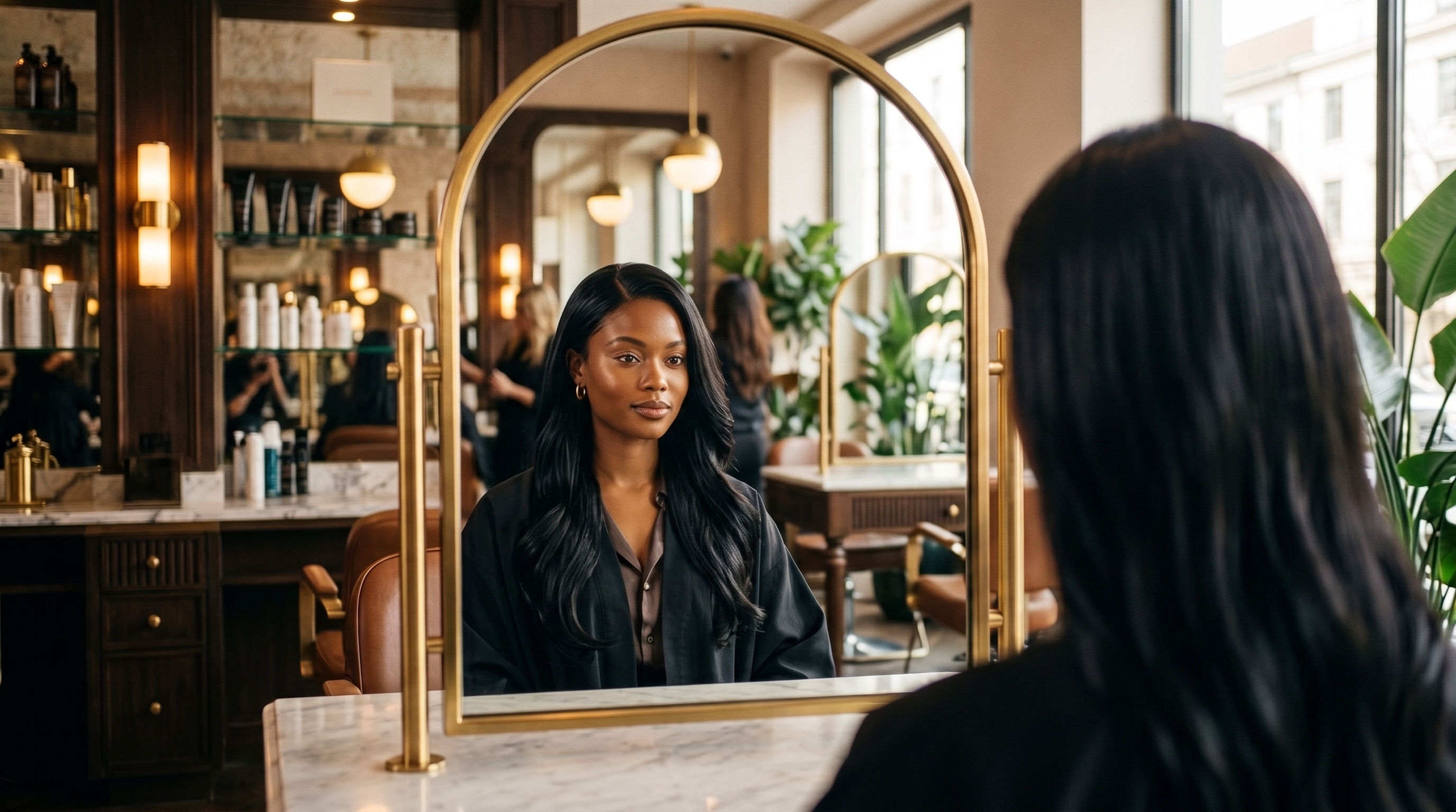 AI Wig Transformation — Beauty Reveal