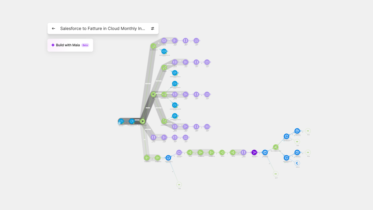 Monthly Invoicing from Salesforce to Fatture in Cloud (Make)