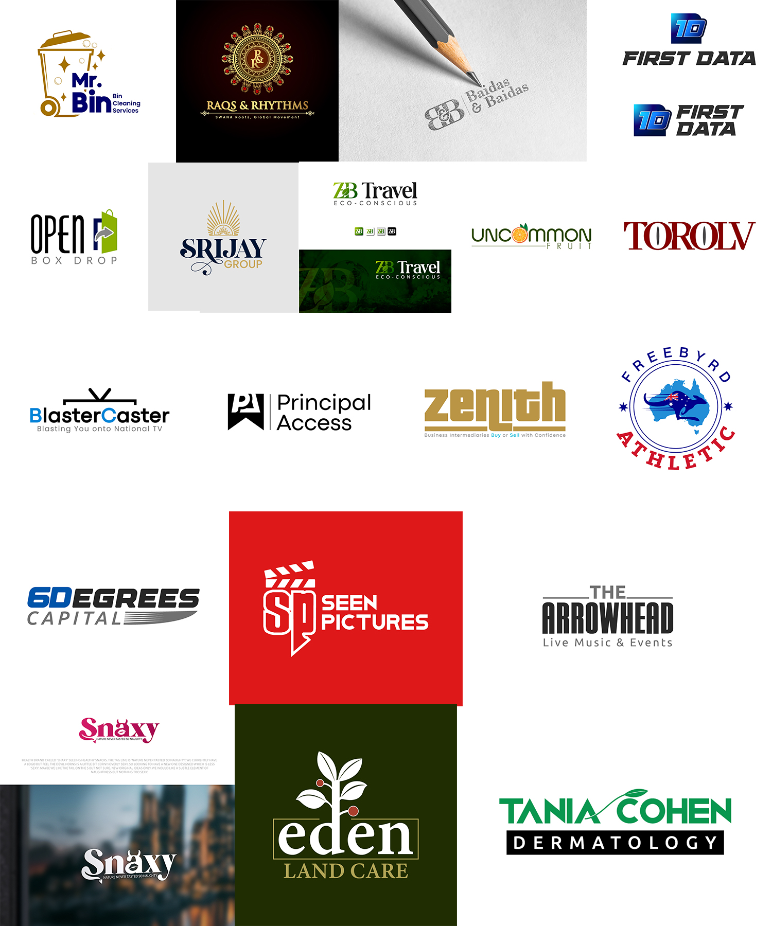 I will do a modern logo concept for the business within 24 hours