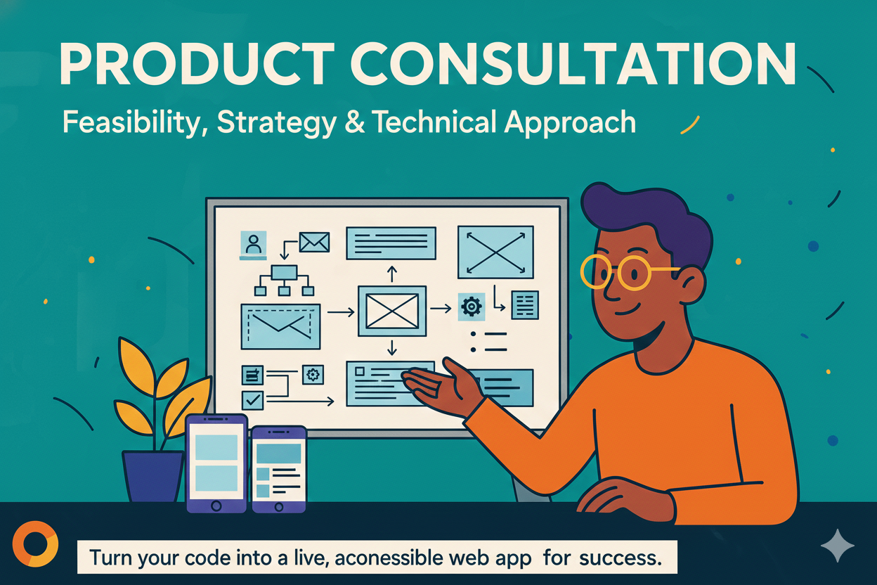 I will provide product consultation for your web or mobile app idea (Feasibility, Strategy & Technical Approach)