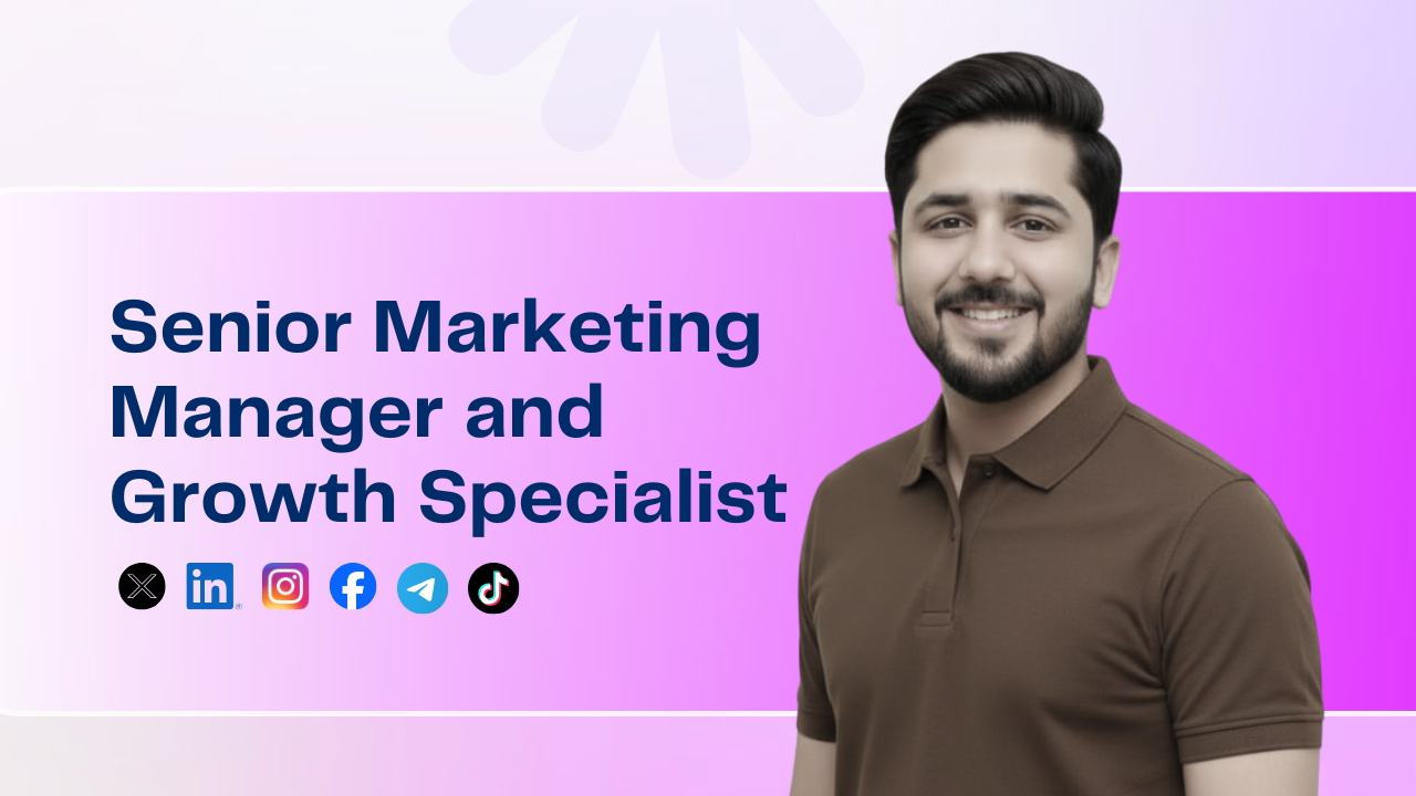 Marketing Manager and Growth Specialist 