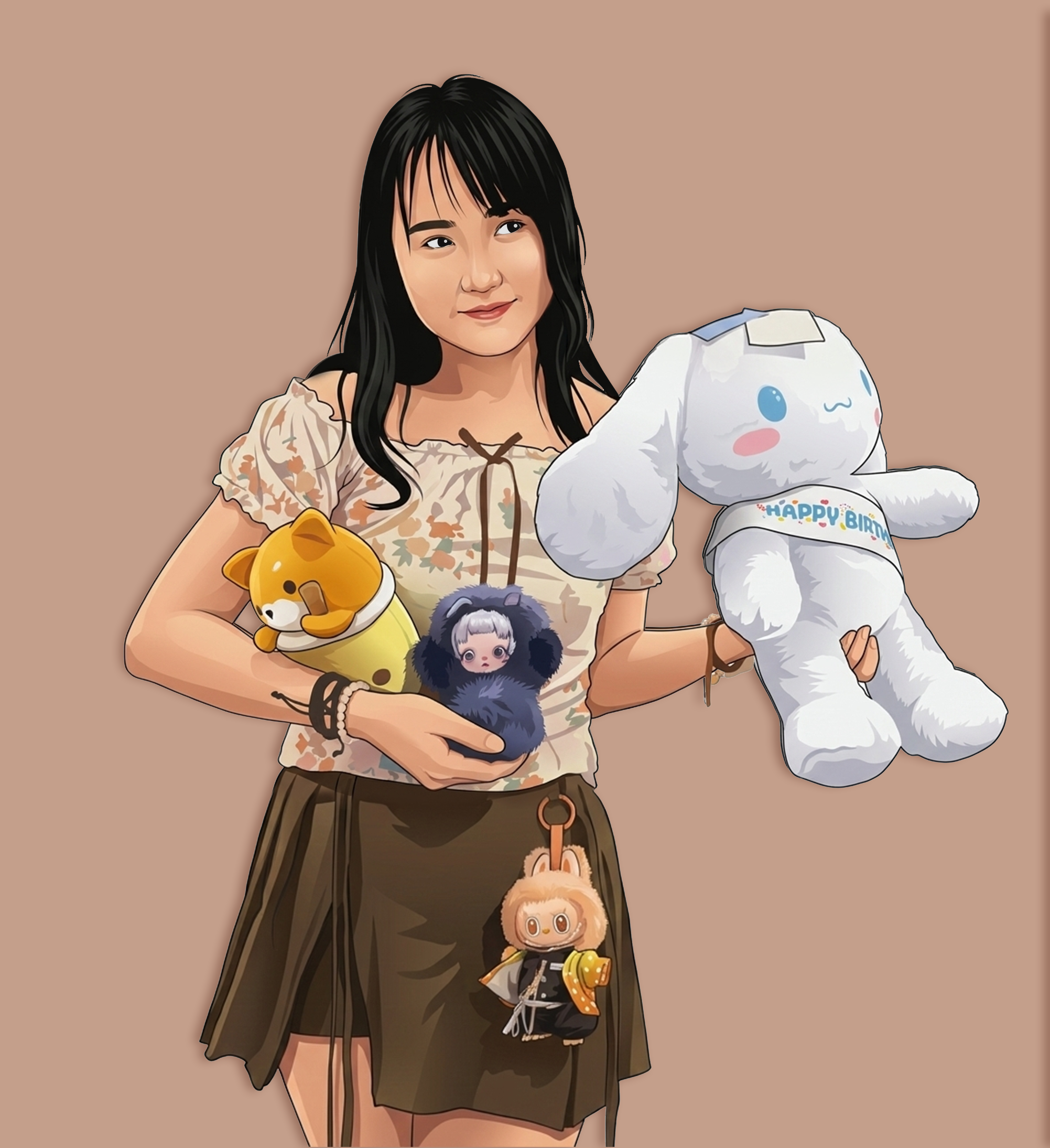 I will make your Picture into Cartoon avatar 