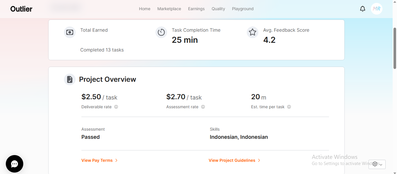 Indonesia Language Interpreteur