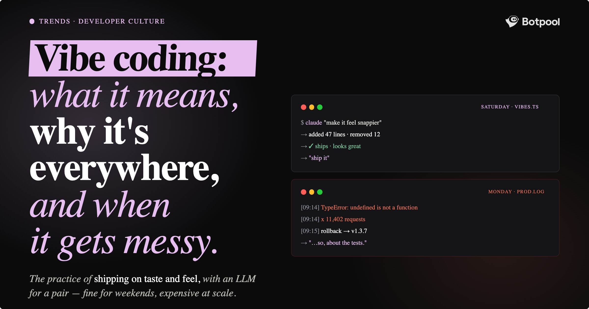Vibe Coding: What It Means, Why It’s Everywhere, and When It Gets Messy