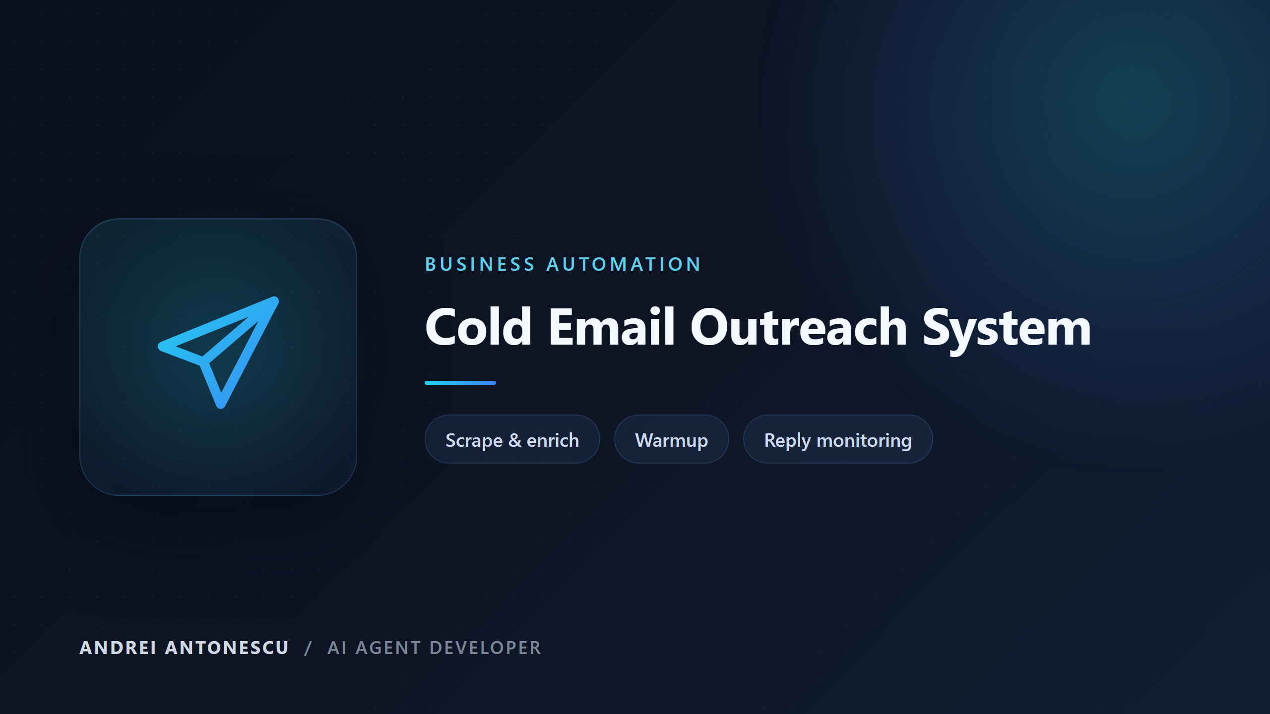 Cold Email Outreach System