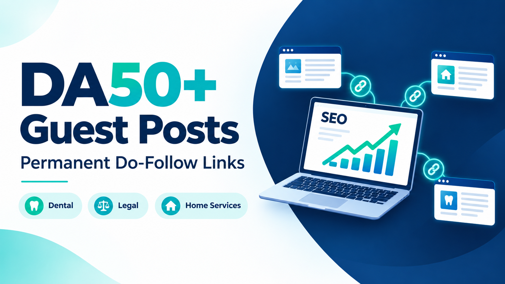 Get High-Authority DA50+ Guest Posts with Do-Follow Links